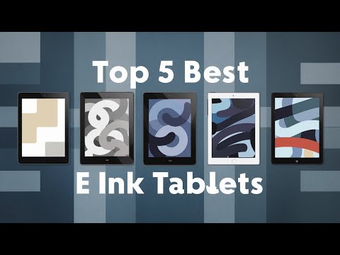 Top 5 Best E ink Tablets in 2024 Best Ebook Readers You Should Consider Today!